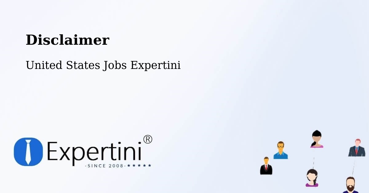 Disclaimer - United States Jobs Expertini